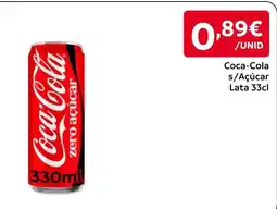 Amanhecer Coca-Cola s/Açúcar promoção