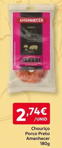 Amanhecer Chouriço porco preto amanhecer promoção