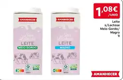 Amanhecer Leite sem lactose amanhecer promoção