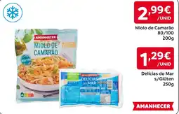 Amanhecer Miolo de camarão amanhecer promoção