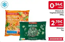 Amanhecer Amanhecer mistura de vegetais oriental promoção