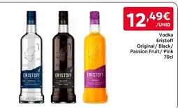 Amanhecer Vodka Eristoff Original/ Black/ Passion Fruit/ Pink promoção