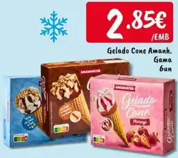 Ponto Fresco Gelado Cone Amanh. Gama bun promoção