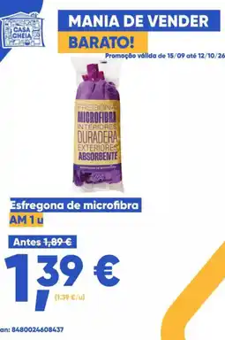 Casa Cheia Esfregona de microfibra AM promoção