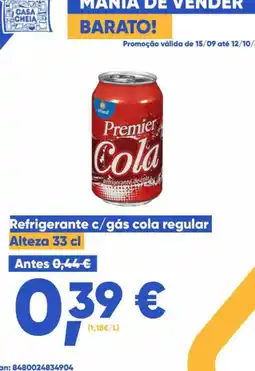 Casa Cheia Premier Cola promoção
