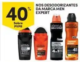 Continente Bom dia Nos desodorizantes da marca men expert promoção