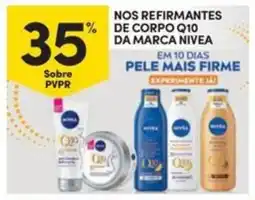 Continente Bom dia Nos refirmantes de corpo q10 da marca nivea promoção
