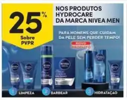Continente Bom dia Nos produtos hydrocare da marca nivea men promoção
