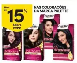 Continente Bom dia Nas colorações da marca palette promoção