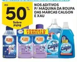 Continente Bom dia Nos aditivos p/máquina da roupa das marcas calgon exau promoção