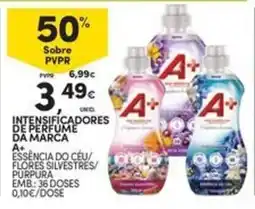 Continente Bom dia Intensificadores de perfume da marca a+ promoção