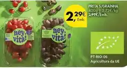 Pingo Doce Preta s/grainha promoção