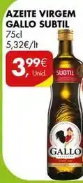 Pingo Doce Gallo - azeite virgem promoção