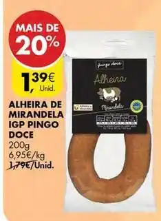 Pingo Doce Pingo doce - alheira de mirandela igp promoção