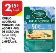 Pingo Doce Milhafre - queijo acoriano açores de gordura promoção