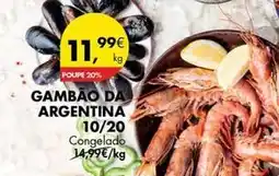 Pingo Doce Gambao argentina 10/20 promoção