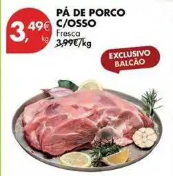 Pingo Doce Pa de porco c/osso promoção