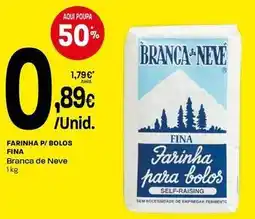 Intermarché Branca de neve - farinha p/bolos fina promoção