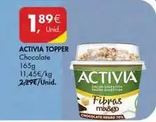 Pingo Doce Danone - activia topper promoção