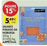 Pingo Doce Salmão fumado da noruega promoção