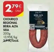 Pingo Doce Seia - chourico regional beira alta promoção
