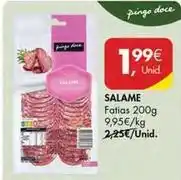 Pingo Doce Pingo doce - salame promoção