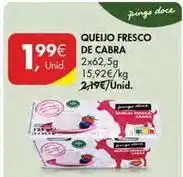 Pingo Doce Pingo doce - queijo fresco promoção