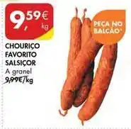 Pingo Doce A+ - chouriço favorito salsicor promoção