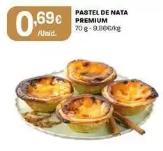 Intermarché Pastel de nata premium promoção