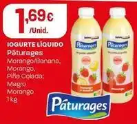 Intermarché Páturages - iogurte líquido promoção