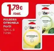 Intermarché Porsi - pulseira citronela promoção