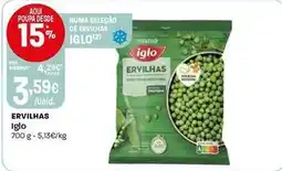 Intermarché Iglo - ervilhas promoção