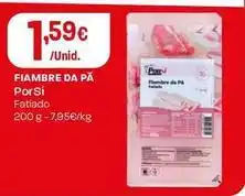 Intermarché Porsi - fiambre da pa promoção