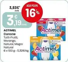 Intermarché Danone - actimel promoção