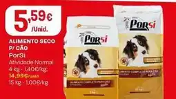 Intermarché Porsi - alimento seco para cao promoção