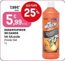 Intermarché Mr muscle - desentupidor de canos promoção