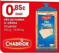 Intermarché Chabrior - pão de forma c/codea promoção