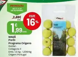 Intermarché Programa origens/porsi - maçãs promoção