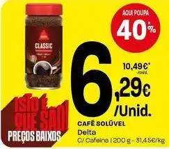 Intermarché Delta - café solúvel promoção
