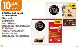 Intermarché Nescafé - café em cápsulas dolce gusto promoção