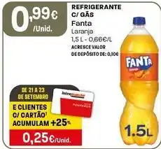 Intermarché Fanta - refrigerante c/ gas promoção