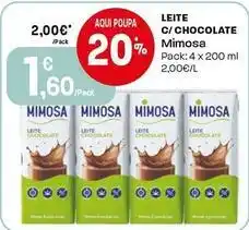 Intermarché Mimosa - leite c/ chocolate promoção