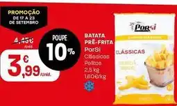 Intermarché Porsi - batata pre-frita promoção