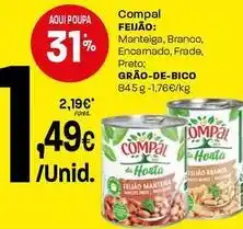 Intermarché Compal - feijao promoção