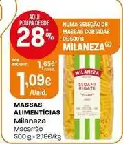 Intermarché Milaneza - massas alimenticias promoção