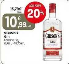 Intermarché Gibson's - gin promoção