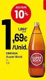 Intermarché Super bock - cerveja promoção
