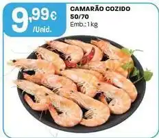 Intermarché Camarão cozido promoção