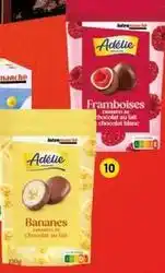 Intermarché Adélie - framboesa coberta c/chocolate branco e de leite promoção