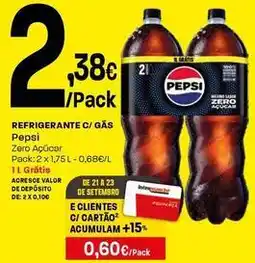 Intermarché Pepsi - refrigerante c/gas promoção